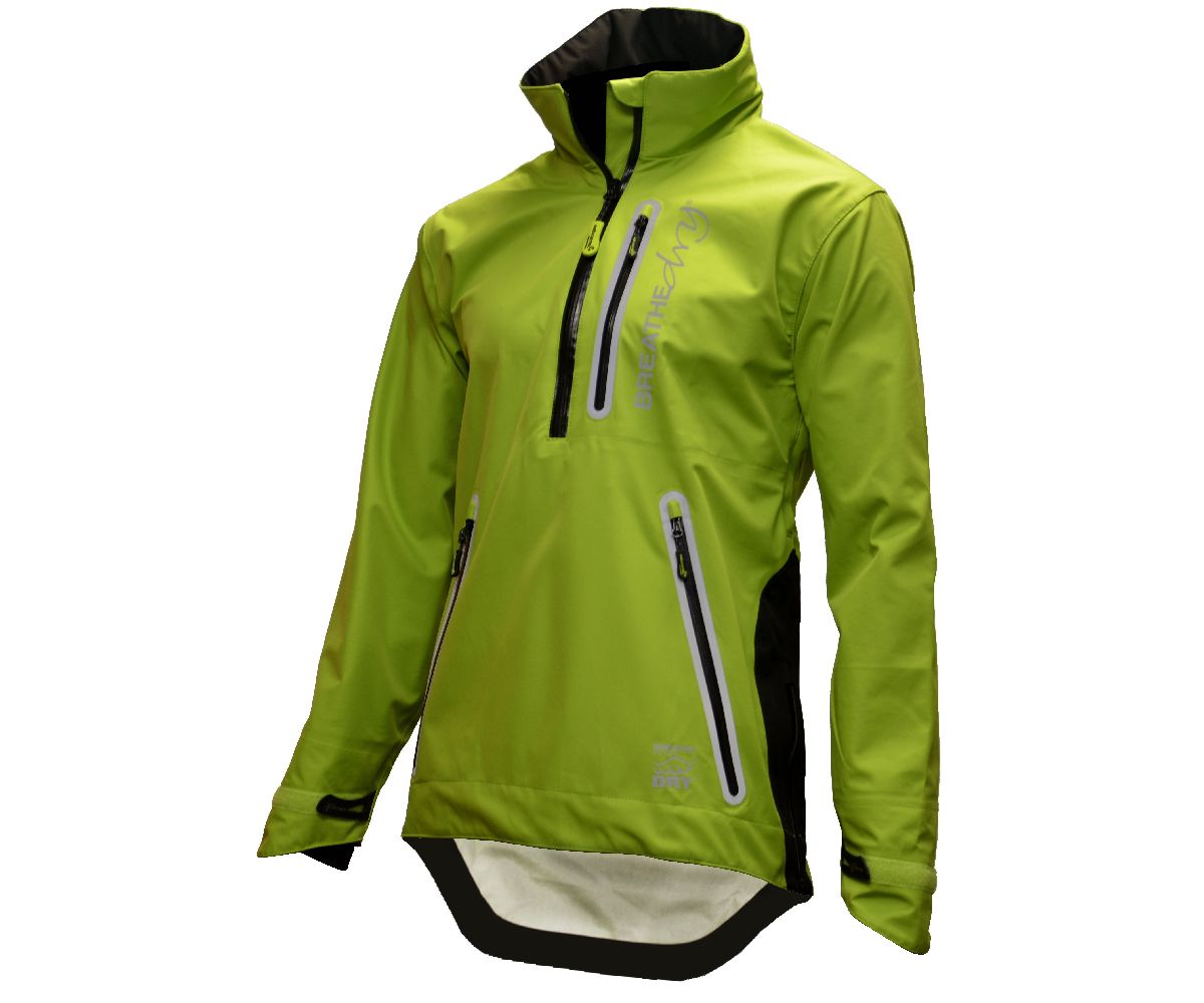 Arbortec Breathedry waterproof overhead smock (Lime)