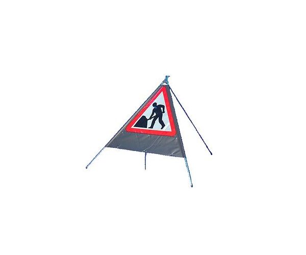 Quazar roll up sign 'Men at work'