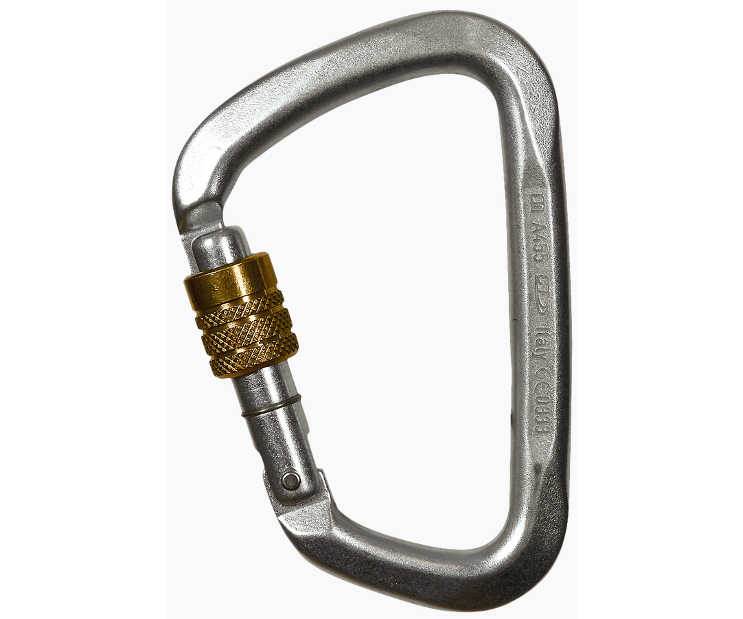 CT 50kN Large screwgate steel karabiner