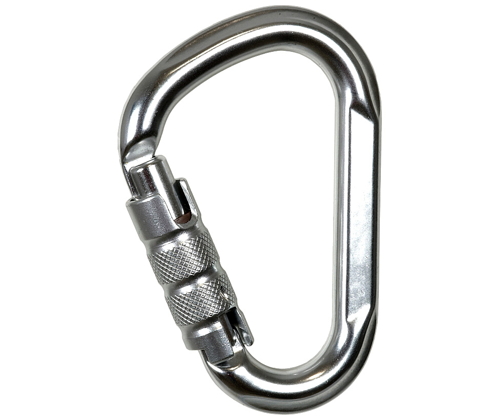 CT 23kN Snappy light alloy 3 way aluminium karabiner