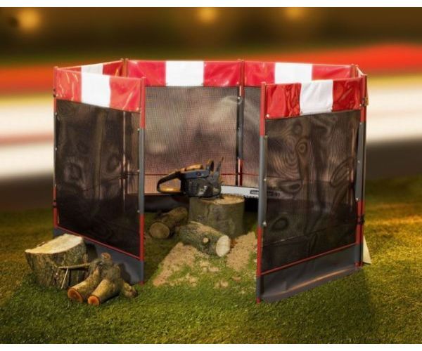 Quazar stump grinder guard, 3 panels