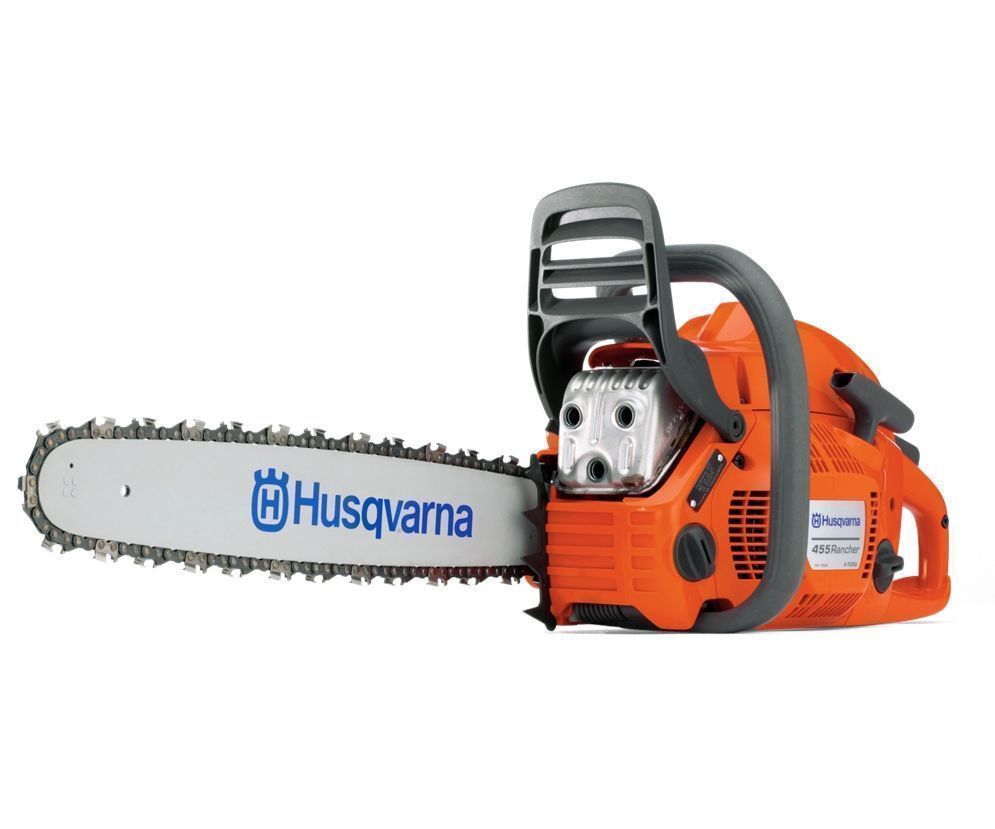 Husqvarna 455 Rancher chainsaw (55.5cc) (18 inch bar & chain)