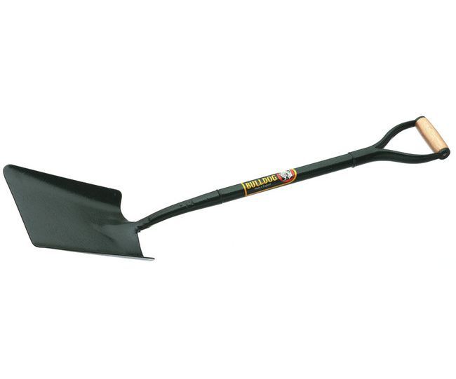 Bulldog square mouth shovel (all metal)