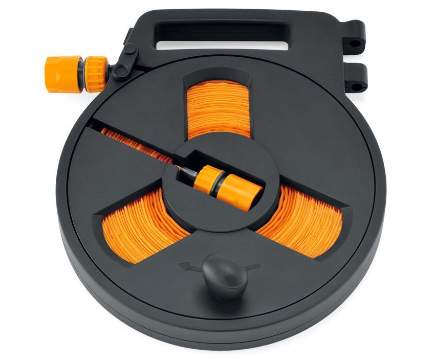 Stihl flat textile hose with holder (12m) (fits RE90-RE130)