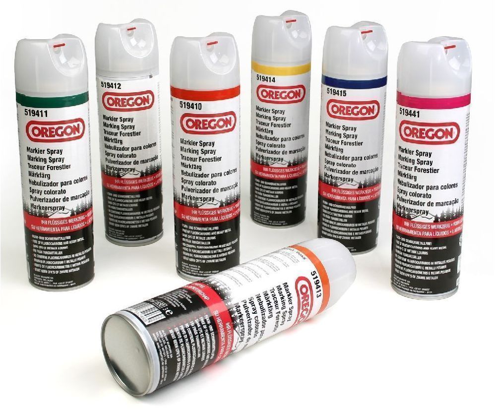 Oregon forestry marker spray (500ml) (White)