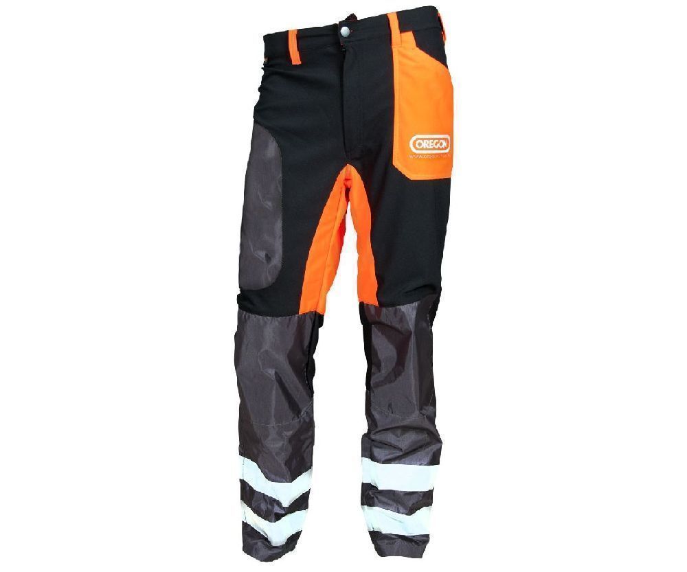 Oregon brushcutter trousers (black & orange) (Medium)