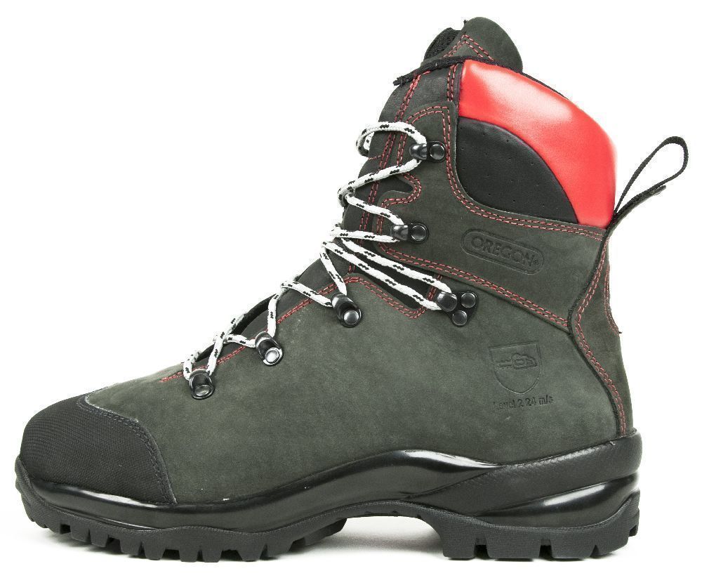 Oregon Fiordland nubuck chainsaw boots (class 2)
