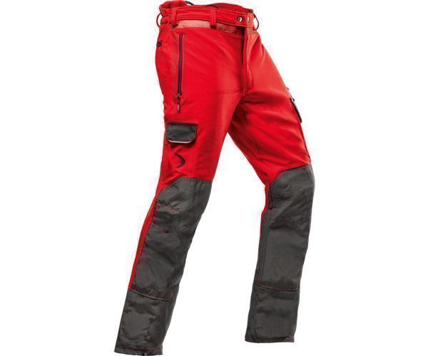 Pfanner Arborist chainsaw trousers Type A (Red) (X-Large)