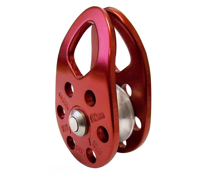 ISC 36kN swing cheek micro pulley (red)