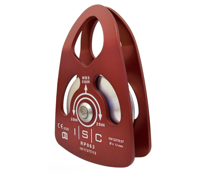 ISC 50kn swing cheek single pulley (for 13mm rope)