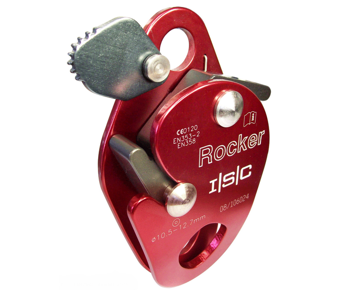 ISC rocker rope grab (red) (10.5 - 13mm rope)