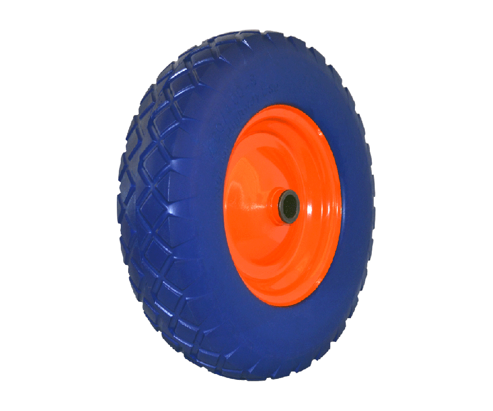 Stein Arbor-Trolley replacement solid wheel (Blue) (replaces pneumatic wheels)