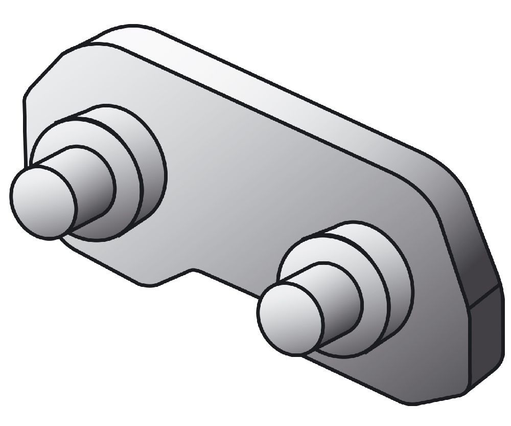Oregon tie strap preset (fits 75LPX, 75EXL, 75LGX, 75D/DP, M75LPX, 75RD chain) x 25