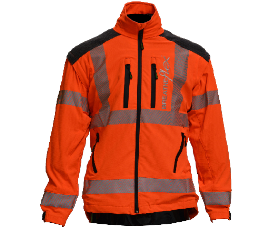 Arbortec Breatheflex performance work jacket (Hi-Viz Orange GO/RT)