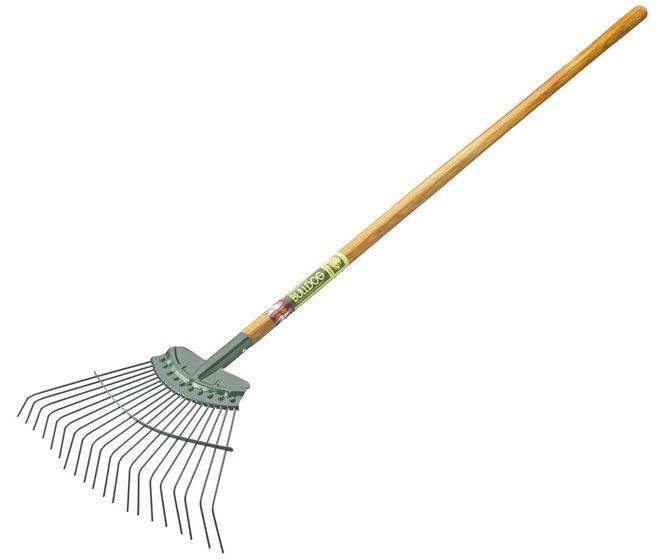 Bulldog Premier springbok leaf rake