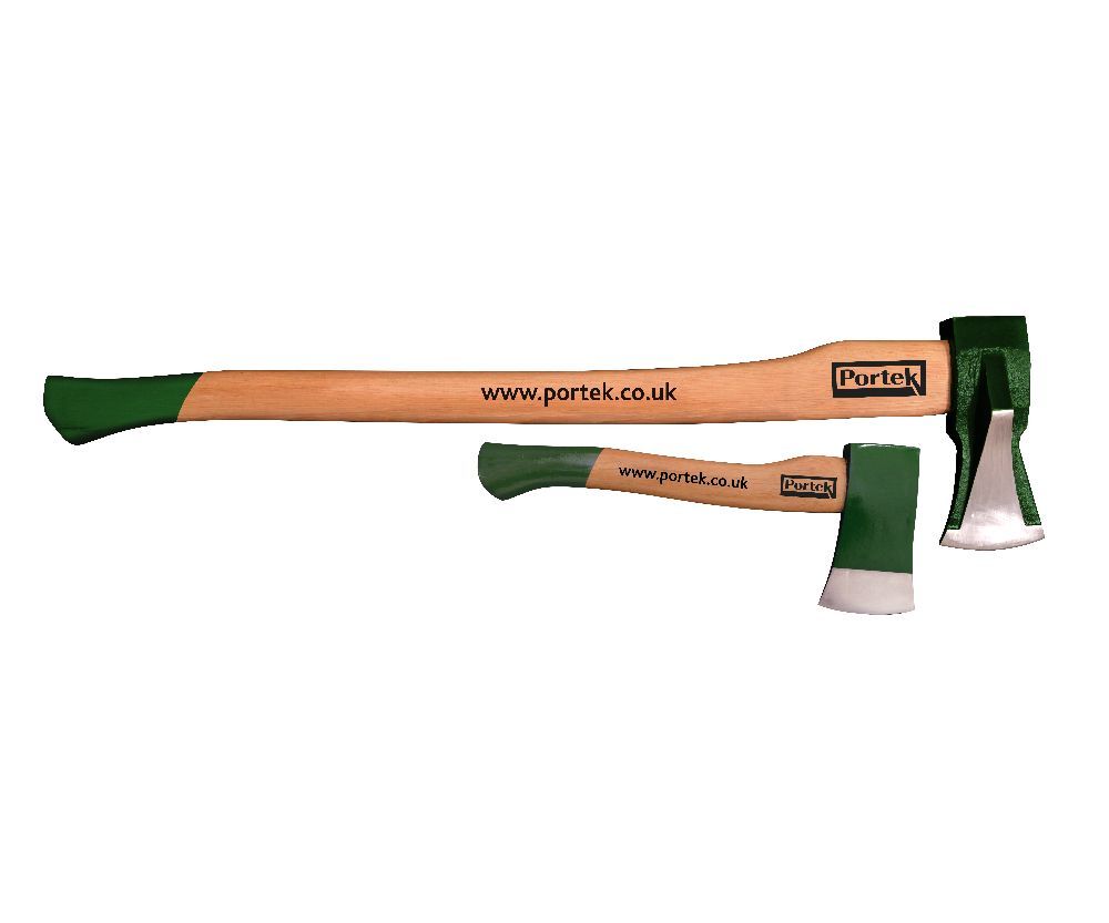 Portek 2 in 1 log splitting axe & kindling axe