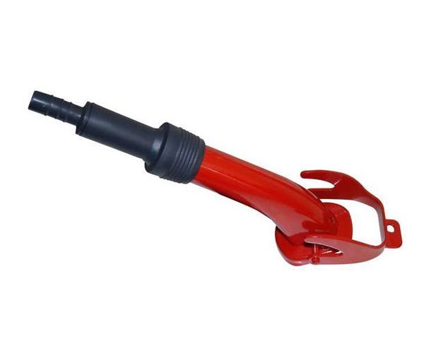 Jerry can spout for use with red cans only