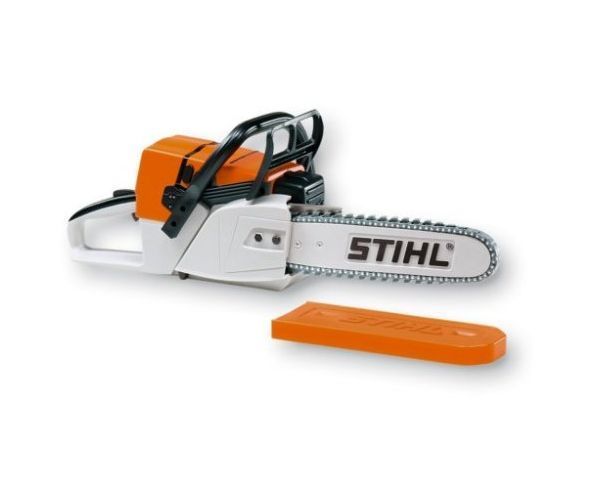 Stihl battery-operated toy chainsaw
