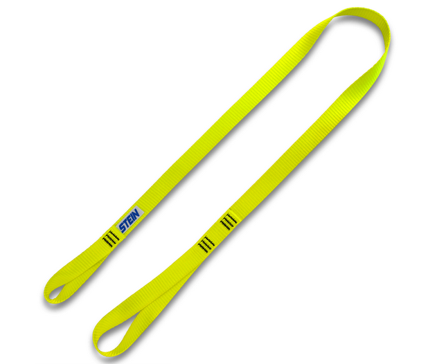 Stein yellow webbing tool strop 25mm