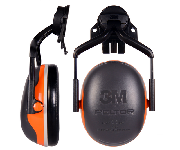 3M Peltor X4-P5 ear defenders for helmet (32 SNR)