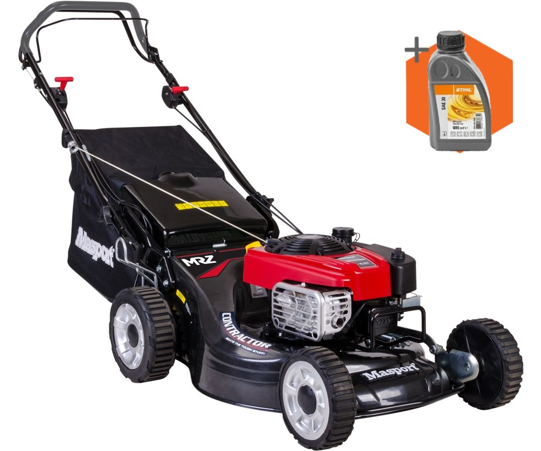 Masport Contractor petrol self-propelled four wheeled lawn mower (21