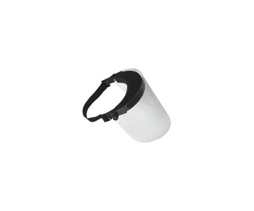 Tecomec polycarbonate face shield with adjustable foam strap