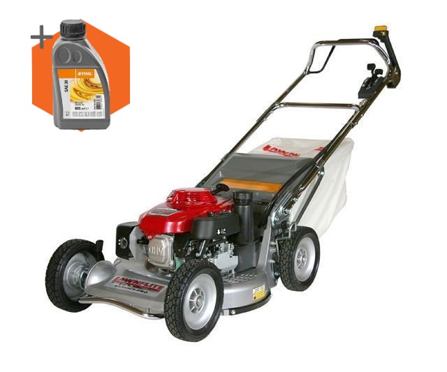 Lawnflite Pro 553HWS-PRO petrol self-propelled four wheeled lawn mower (21