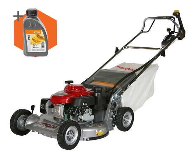 Lawnflite Pro 553HWS petrol self-propelled four wheeled lawn mower (21