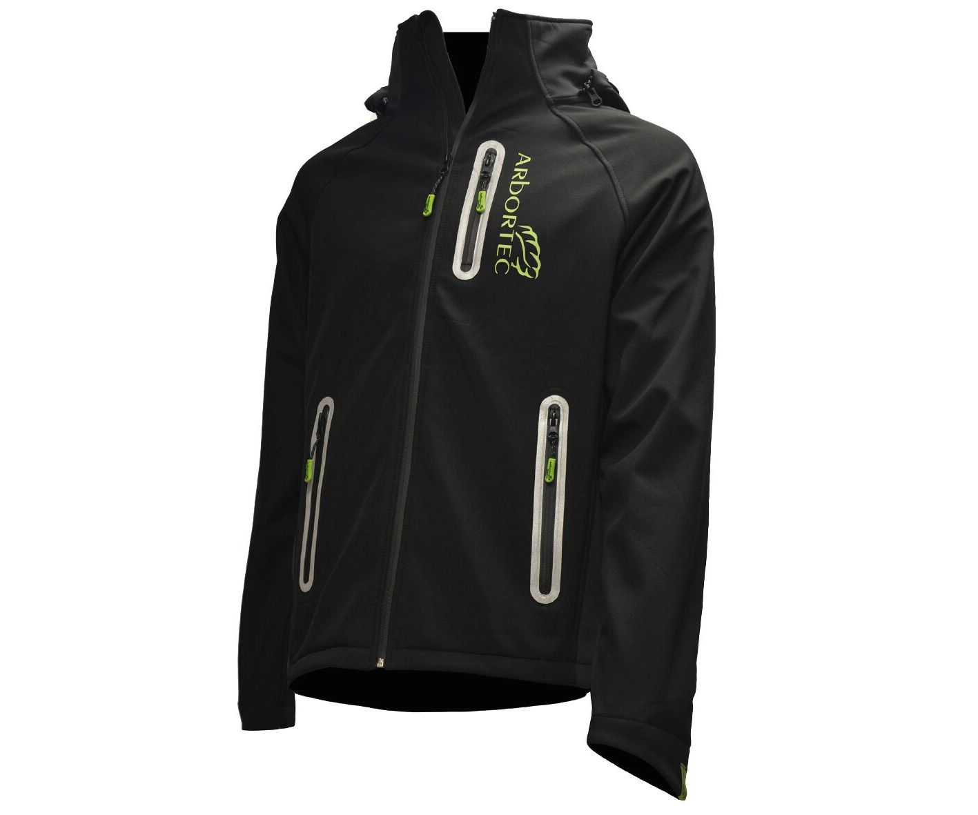 Arbortec Caiman water resistant softshell jacket (Black)