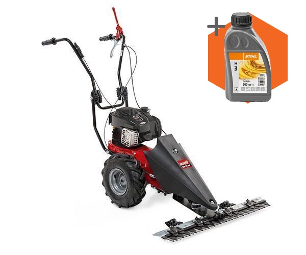 Lawnflite BM87-35 petrol self-propelled two wheeled scythe mower (34