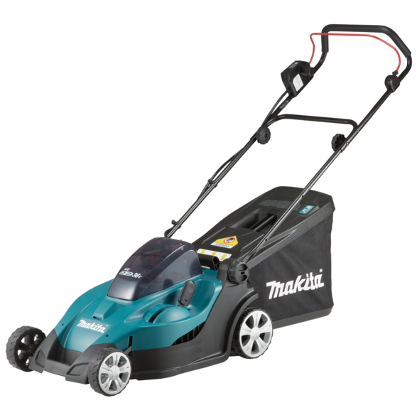 Makita DLM431PG2 18Vx2 LXT battery lawn mower (43cm cut)