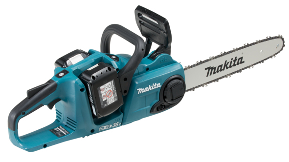 Makita DUC353PG2 18Vx2 BL LXT battery chainsaw (14