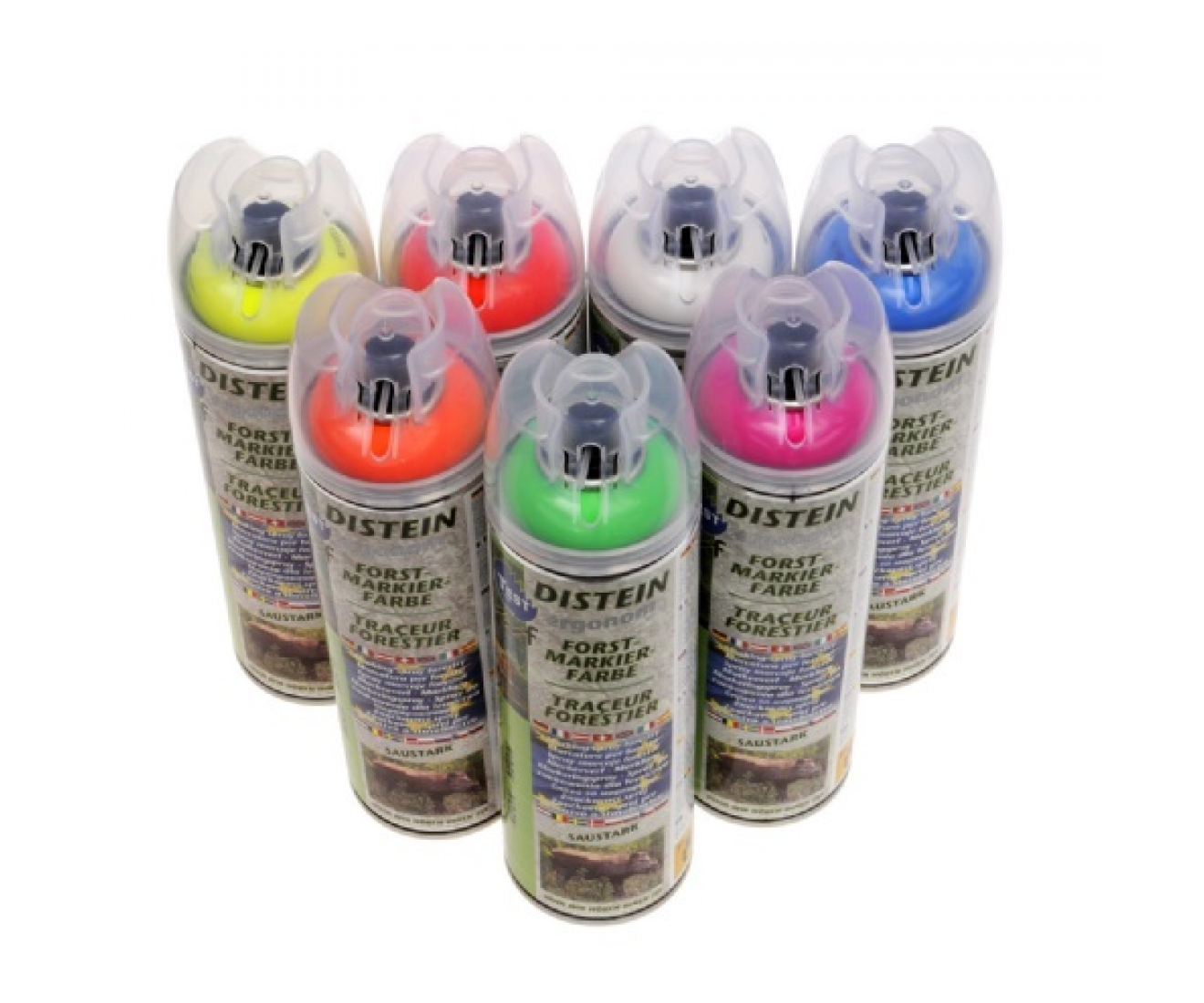 Distein neon tree-marking spray paint (500ml)