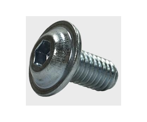 Distel Lens head screw M6X12