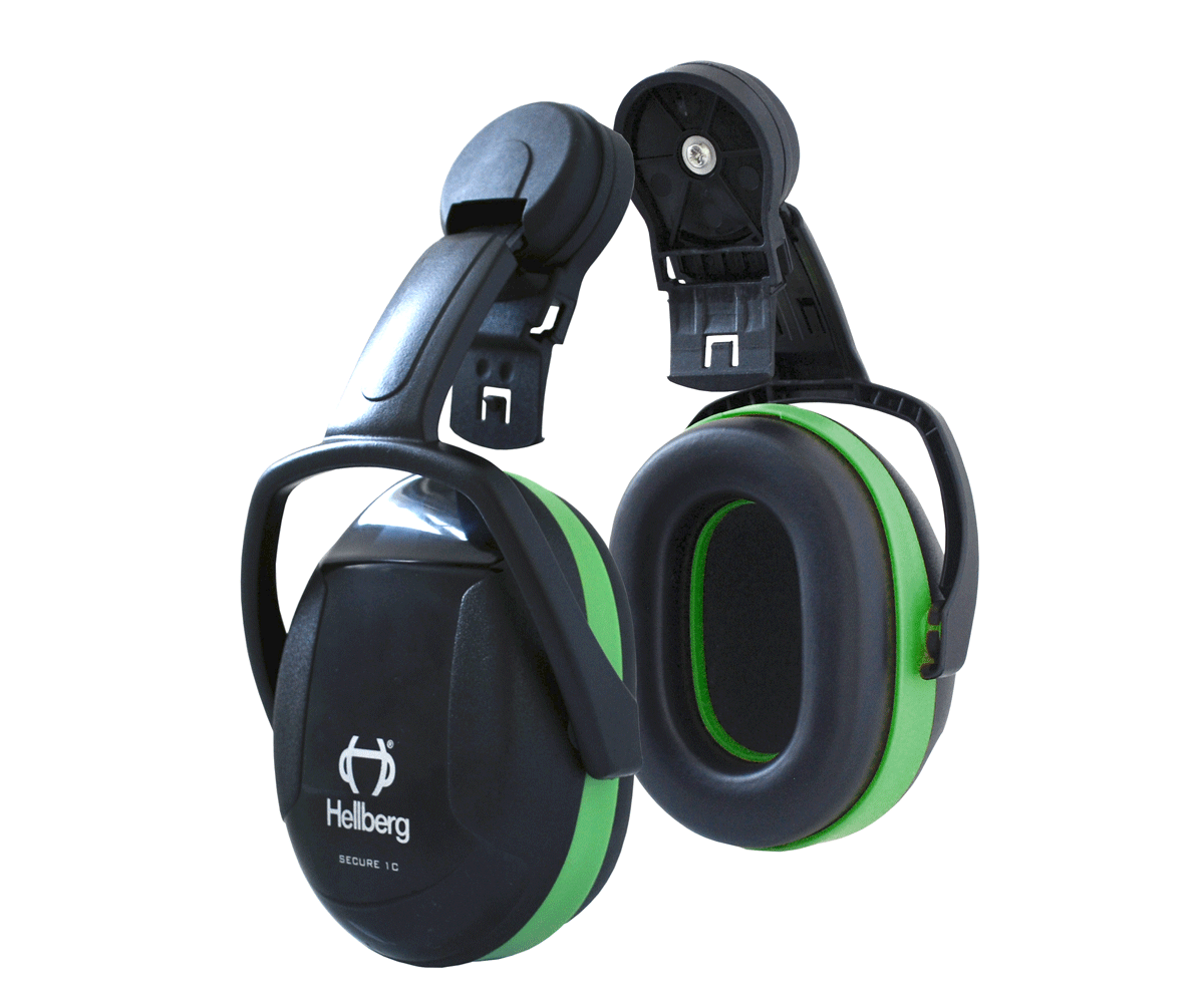 Hellberg Secure 1 ear defenders for helmet (25 SNR)
