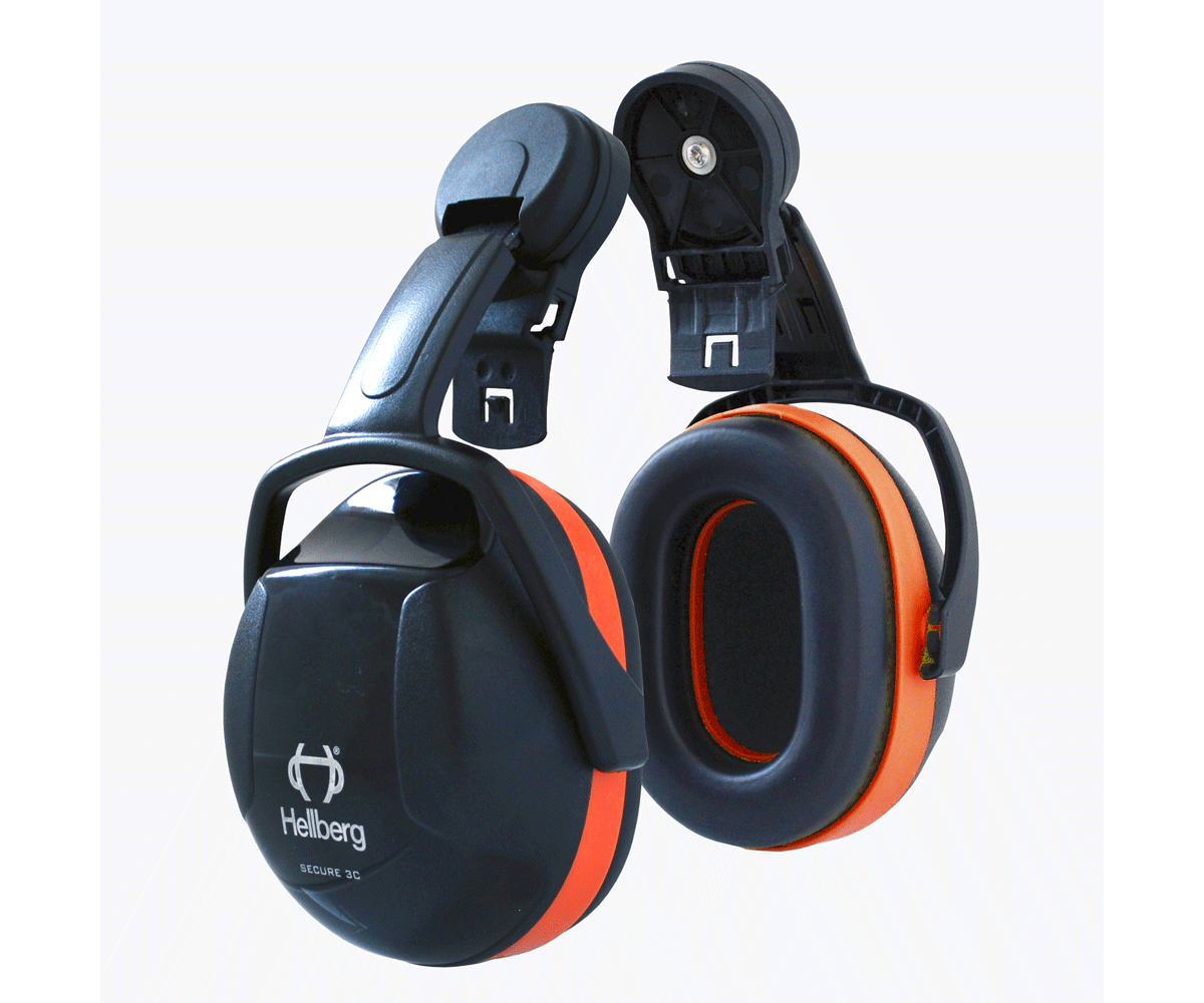 Hellberg Secure 3 ear defenders for helmet (31 SNR)