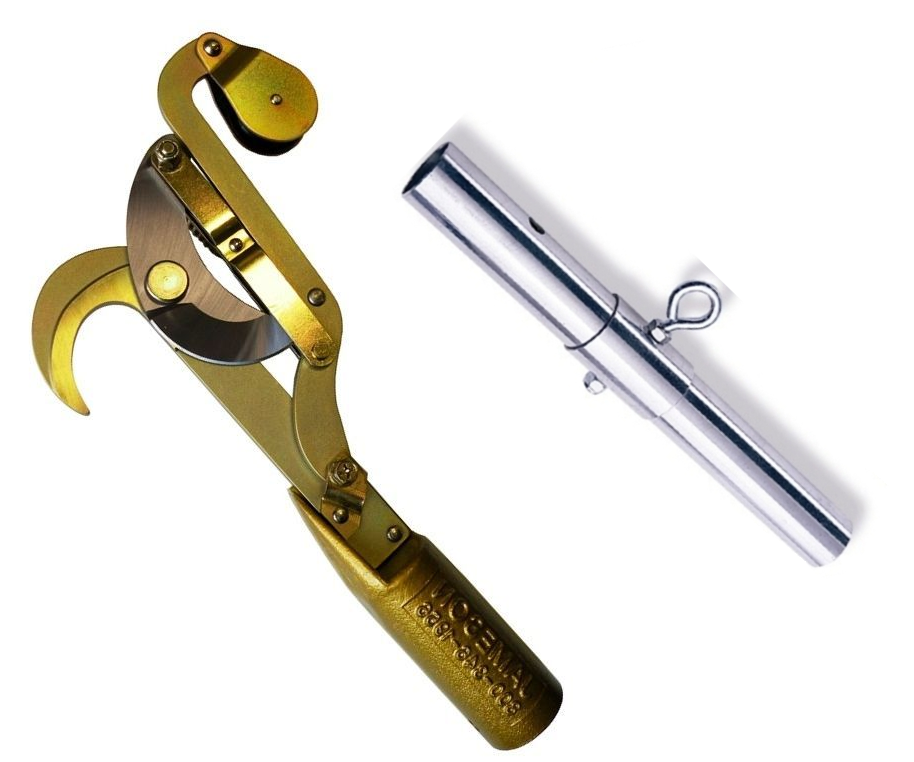Jameson JA34 heavy duty pruner/lopper head with aluminium adaptor