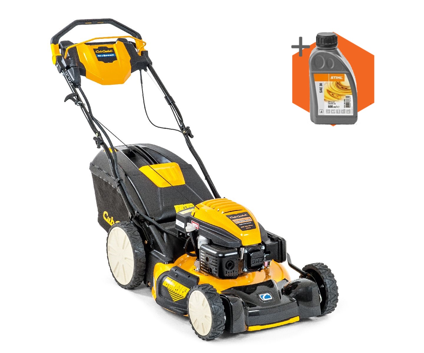 Cub Cadet LM3 DR53es MySpeed perol self-propelled four wheeled lawn mower (53cm cut)