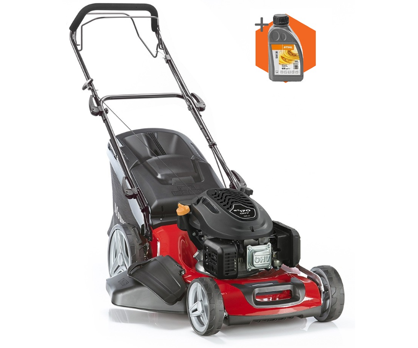 Mountfield HW531 PD petrol self propelled four wheeled lawn mower (53cm cut)