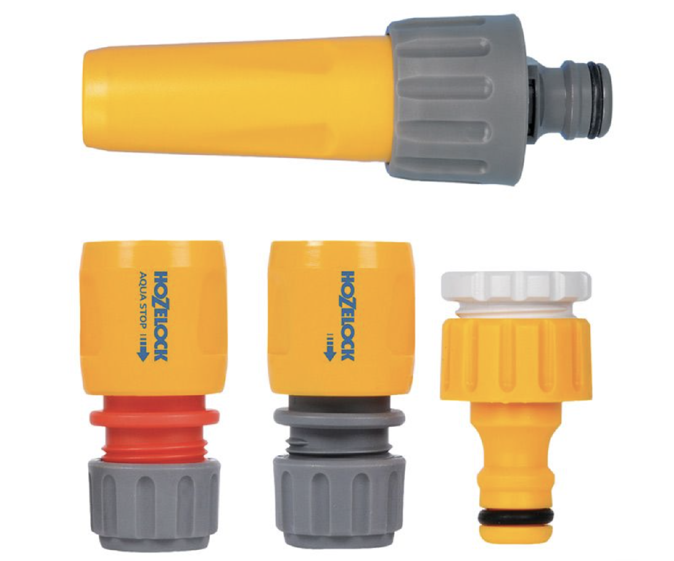 Hozelock 2355 Hose Nozzle and Fittings starter set