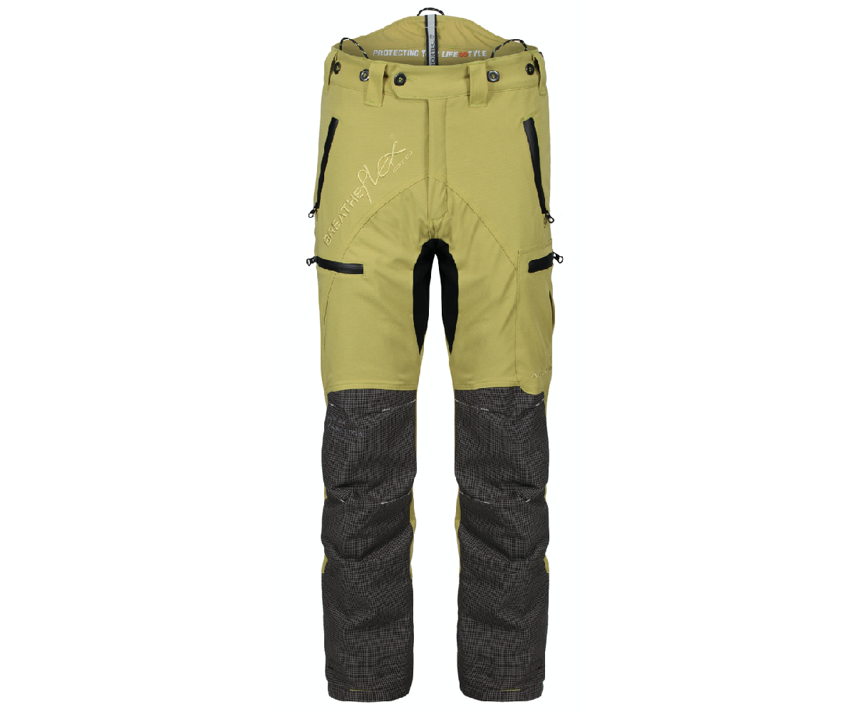 Arbortec Breatheflex Pro chainsaw trousers Type C, class 1 (Citrine)