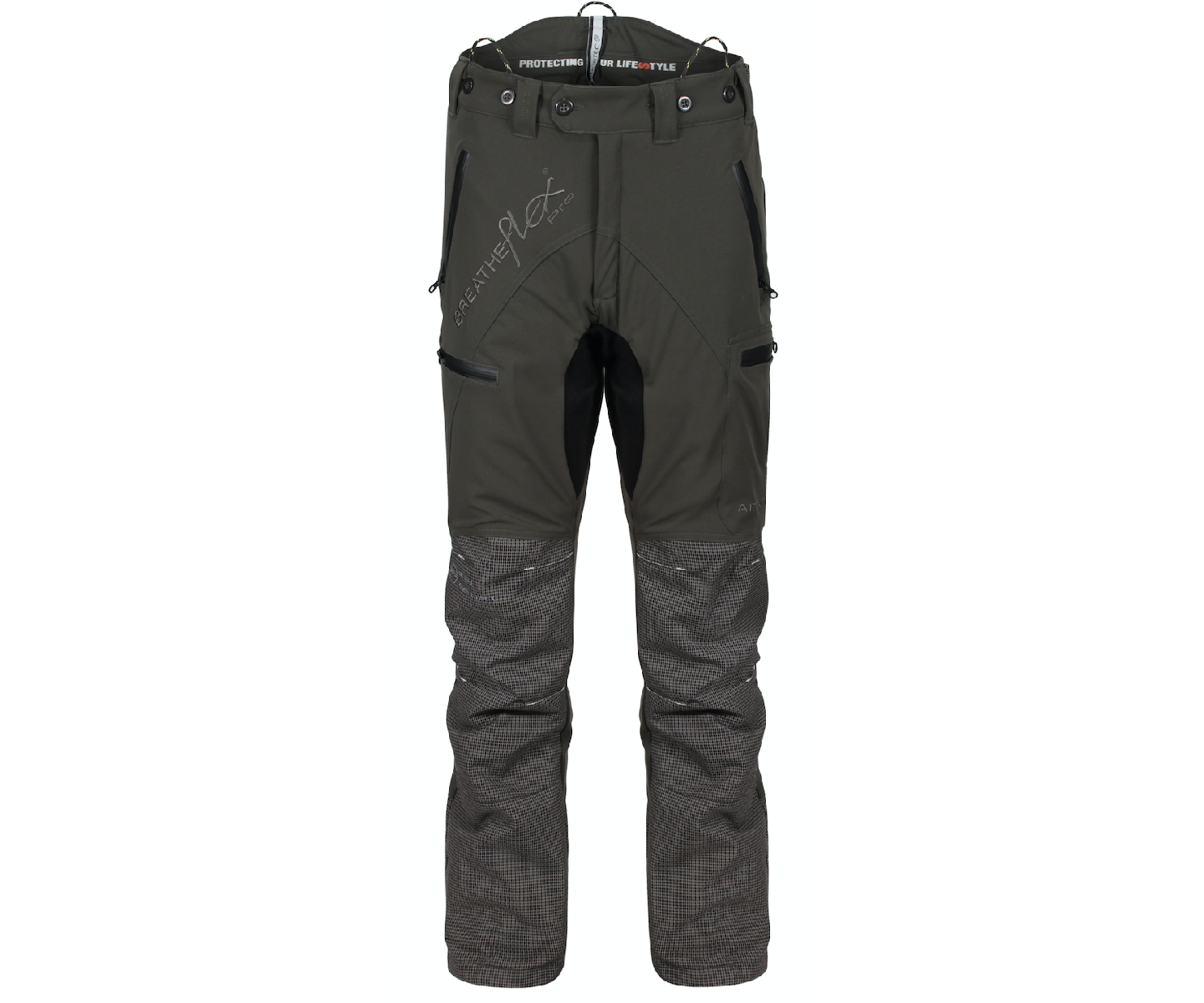 Arbortec Breatheflex Pro chainsaw trousers Type A, class 1 (Olive)