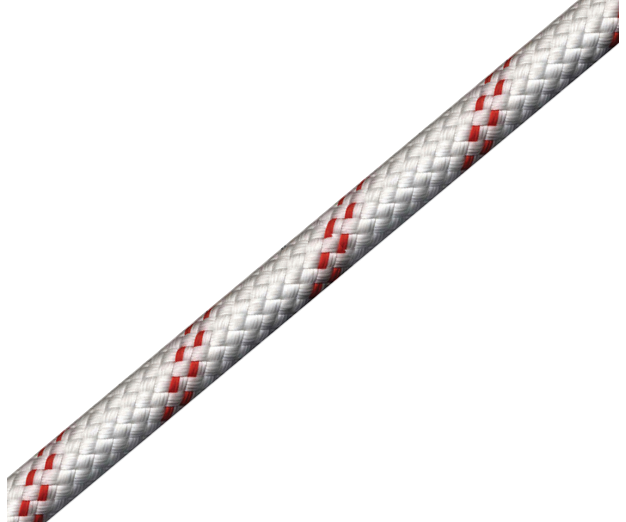 Marlow Static LSK 10.5mm access/abseil rope (white, red fleck)