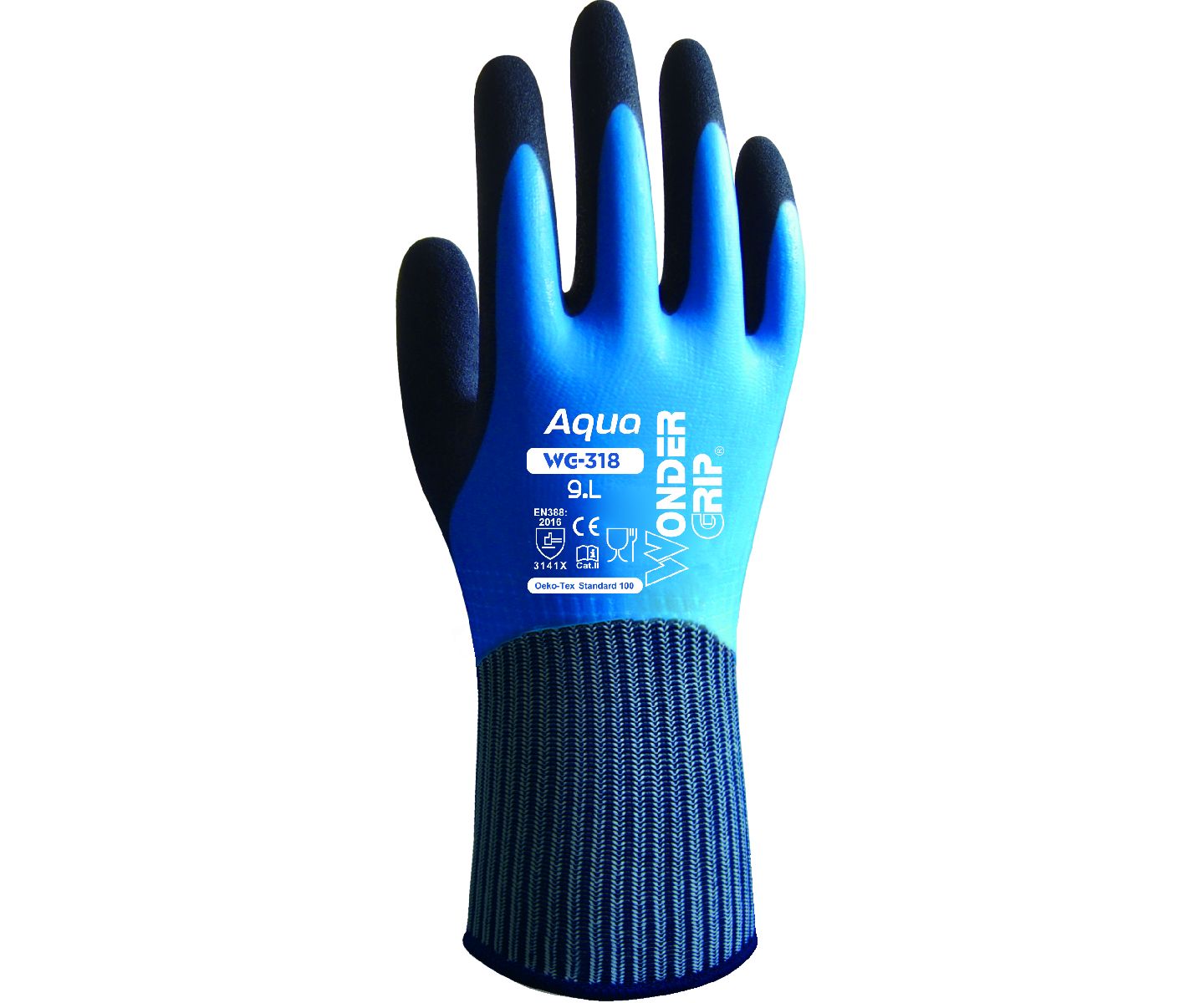 Wondergrip WG-318 Aqua gloves
