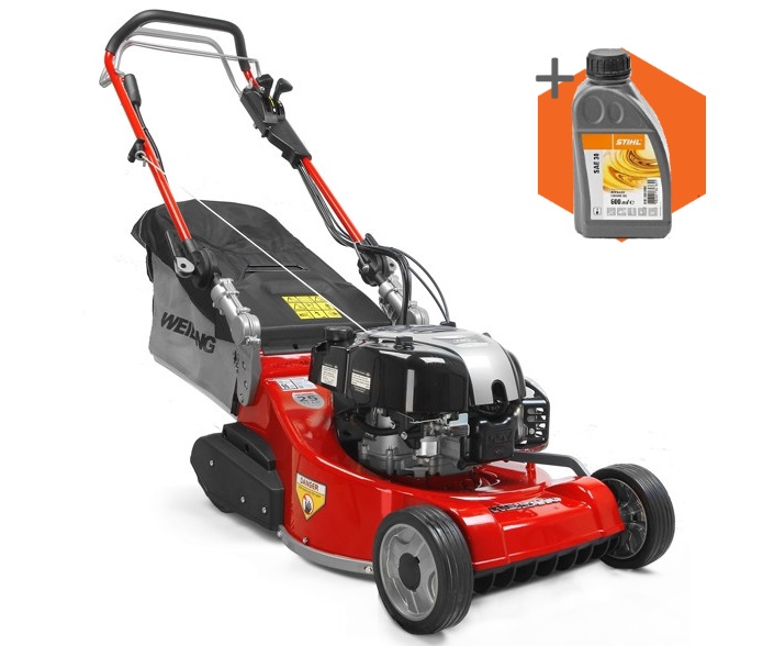 Weibang Legacy 48 V petrol self-propelled rear-roller lawn mower (48cm cut)