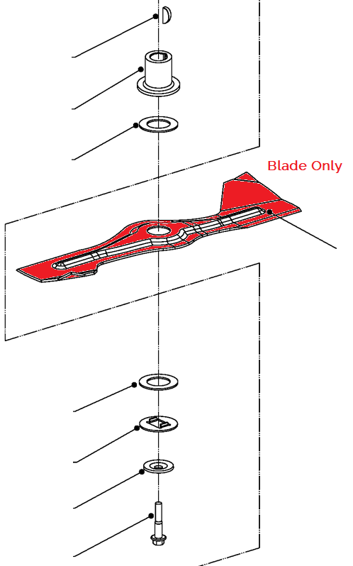 Weibang standard blade for Virtue 50 SV & 50 SVP