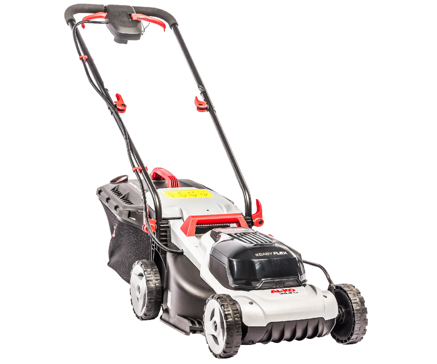AL-KO EasyFlex 34.8 Li battery push four wheeled lawn mower (34cm cut)