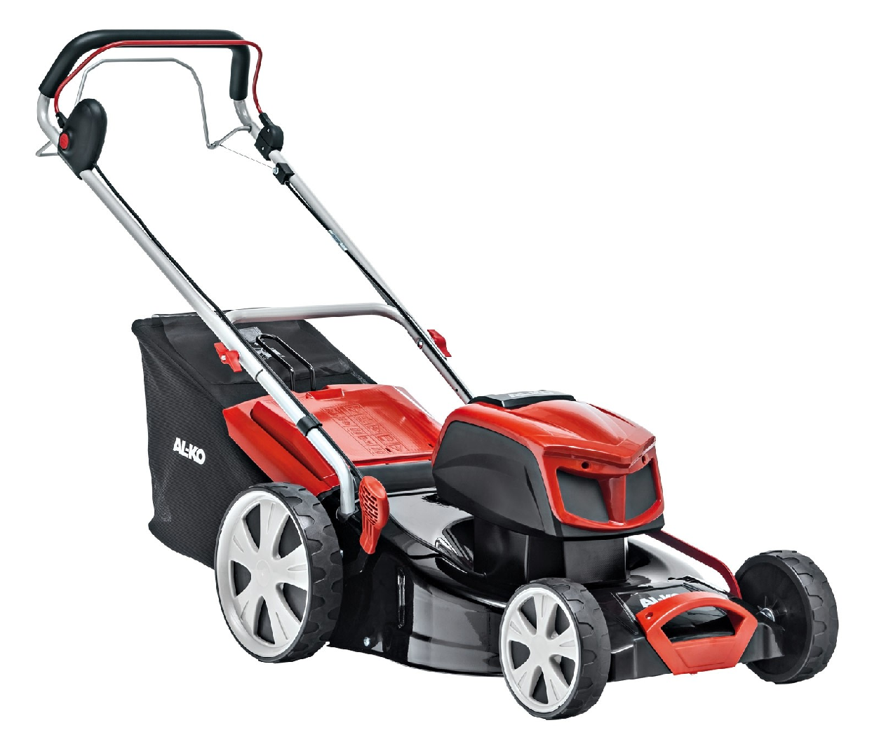 AL-KO EnergyFlex 46.9Li SP Moweo battery self-propelled four wheeled lawn mower (46cm cut) (Kit (with battery & charger))