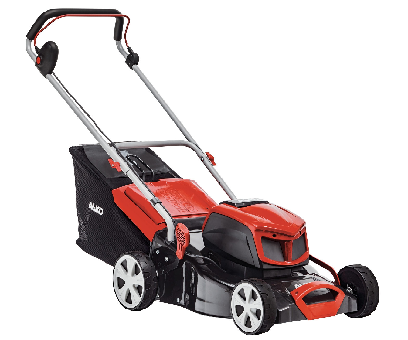 AL-KO EnergyFlex 42.9 Li Moweo battery push four wheeled lawn mower (42cm cut) (Kit (with battery & charger))