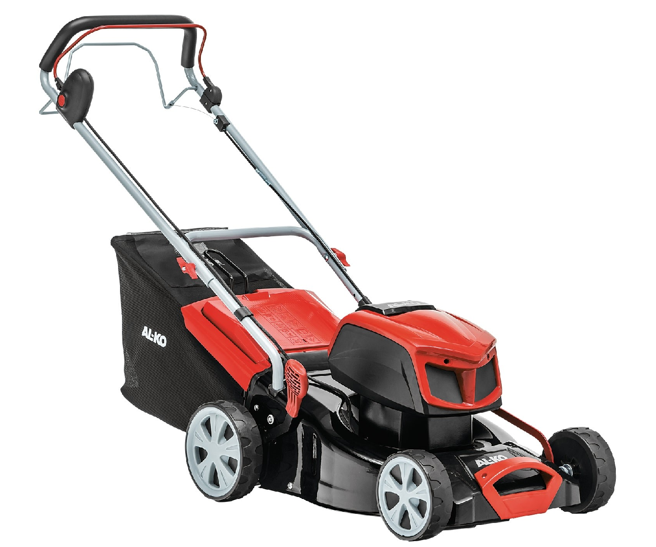 AL-KO EnergyFlex 42.9Li SP Moweo battery push four wheeled lawn mower (42cm cut) (Kit (with battery & charger))